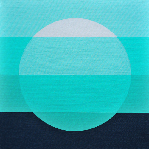 Wenlan Hu Frost - Green Silver Heavenscape No.1 Wenlan Hu Frost - Green Silver Heavenscape No.1