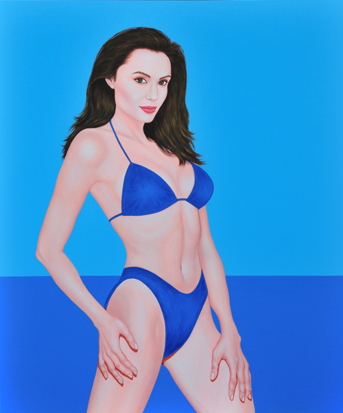 Wenlan Hu Frost - Angelina Jolie By The Sea Wenlan Hu Frost - Angelina Jolie By The Sea