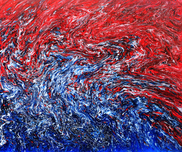 Wenlan Hu Frost - Fluid Dynamics No. 12: American Dream