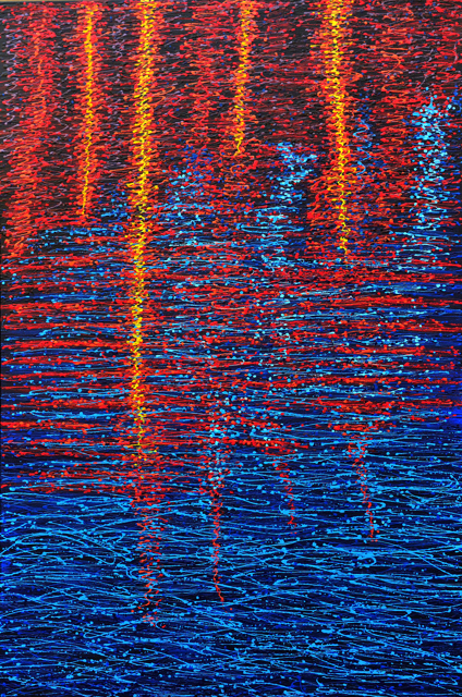 Wenlan Hu Frost - Natural Expressionism No. 18: Heavenly Glory