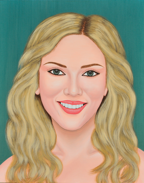 Wenlan Hu Frost - Silver Aqua Scarlett Johansson Wenlan Hu Frost - Silver Aqua Scarlett Johansson