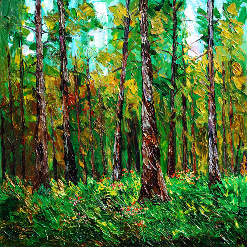 Wenlan Hu Frost - Texas Landscape No. 1