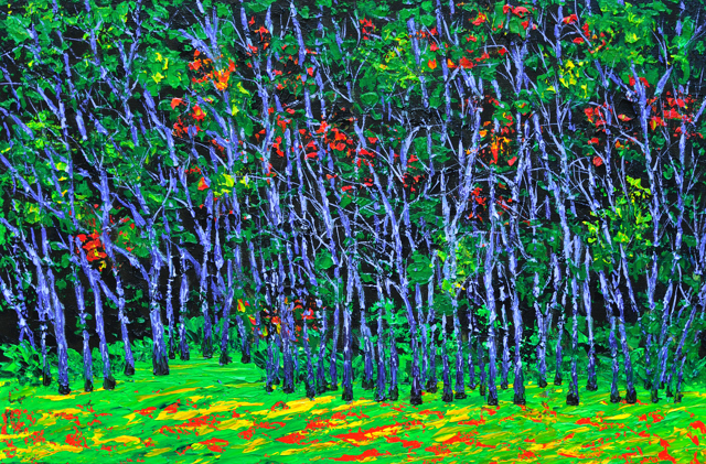 Wenlan Hu Frost - Texas Landscape No. 11