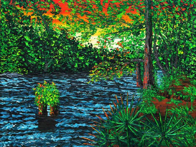 Wenlan Hu Frost - Texas Landscape No. 12