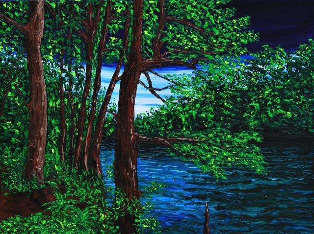 Wenlan Hu Frost - Texas Landscape No. 13