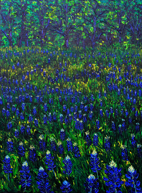 Wenlan Hu Frost - Texas Landscape No. 15