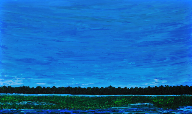 Wenlan Hu Frost - Texas Landscape No. 18