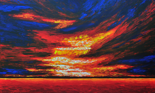 Wenlan Hu Frost - Texas Landscape No. 19