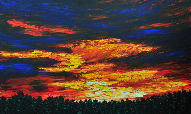 Wenlan Hu Frost - Texas Landscape No. 20