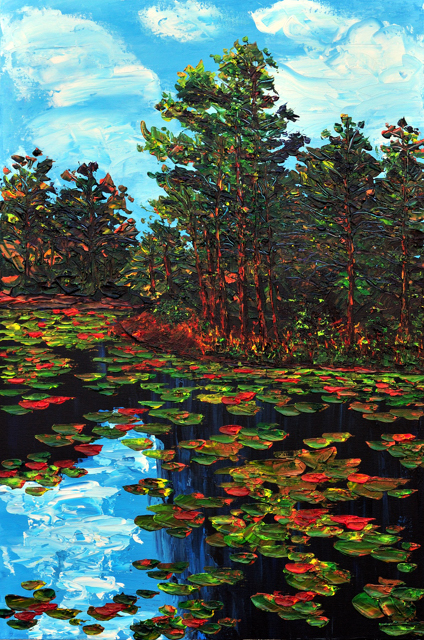 Wenlan Hu Frost - Texas Landscape No. 6