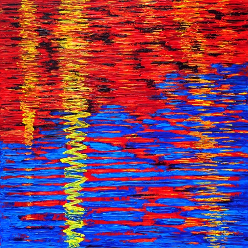 Wenlan Hu Frost - Texas Pondscape No. 11