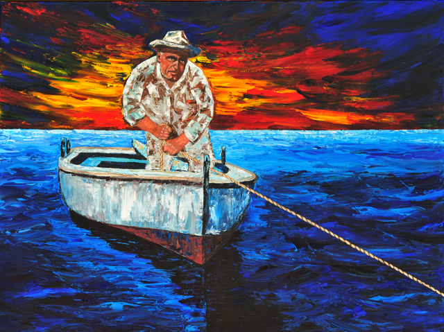 Wenlan Hu Frost - The Old Man And The Sea Wenlan Hu Frost - The Old Man And The Sea