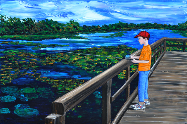 Wenlan Hu Frost - Young Texas Fisherman Wenlan Hu Frost - Young Texas Fisherman